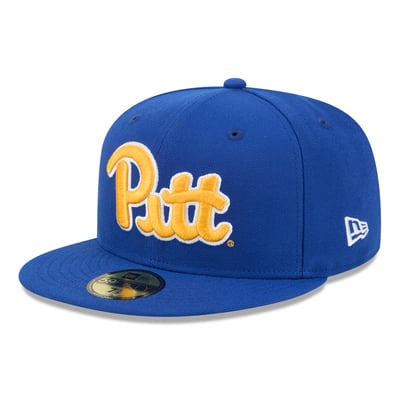 Pitt Panthers New Era Core 59FIFTY Fitted Hat - Royal