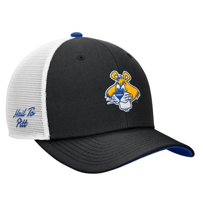Pitt Panthers Nike Legacy Mascot Adjustable Trucker Hat - Black