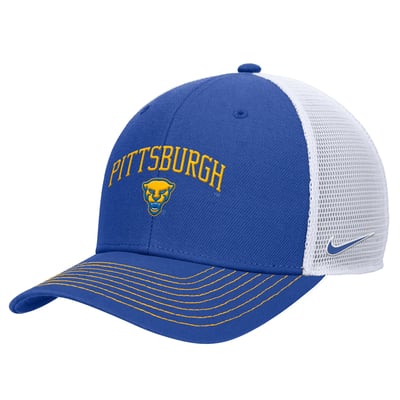Pitt Panthers Nike Rise Trucker Dri-FIT Adjustable Hat - Royal