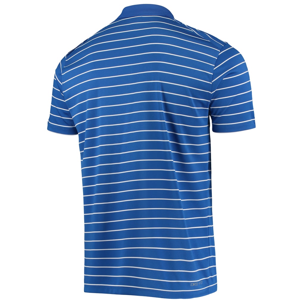 Pitt Panthers Nike Victory Stripe Performance 2022 Coaches Polo - Royal