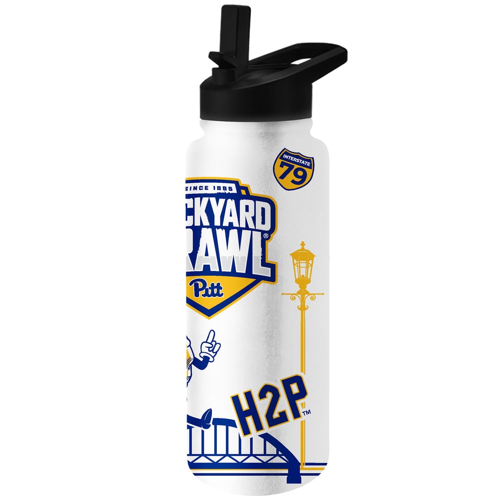 Pitt Panthers 2023 Backyard Brawl 34oz. Quencher Bottle