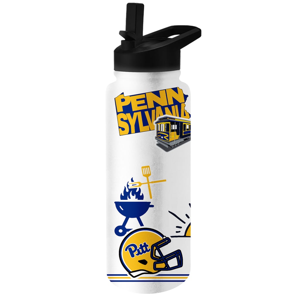 Pitt Panthers 2023 Backyard Brawl 34oz. Quencher Bottle