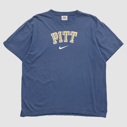 Pitt Panthers Nike 2000s T-shirt - Navy - XL by Fanatics Real Vintage