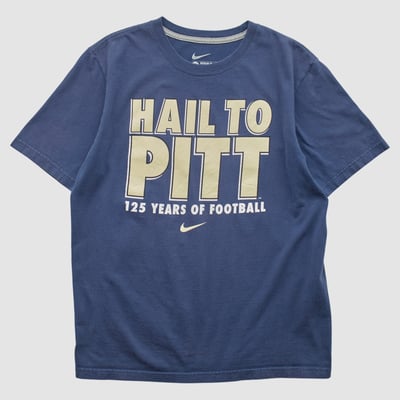 Pitt Panthers Nike 2010s T-shirt - Navy - S by Fanatics Real Vintage