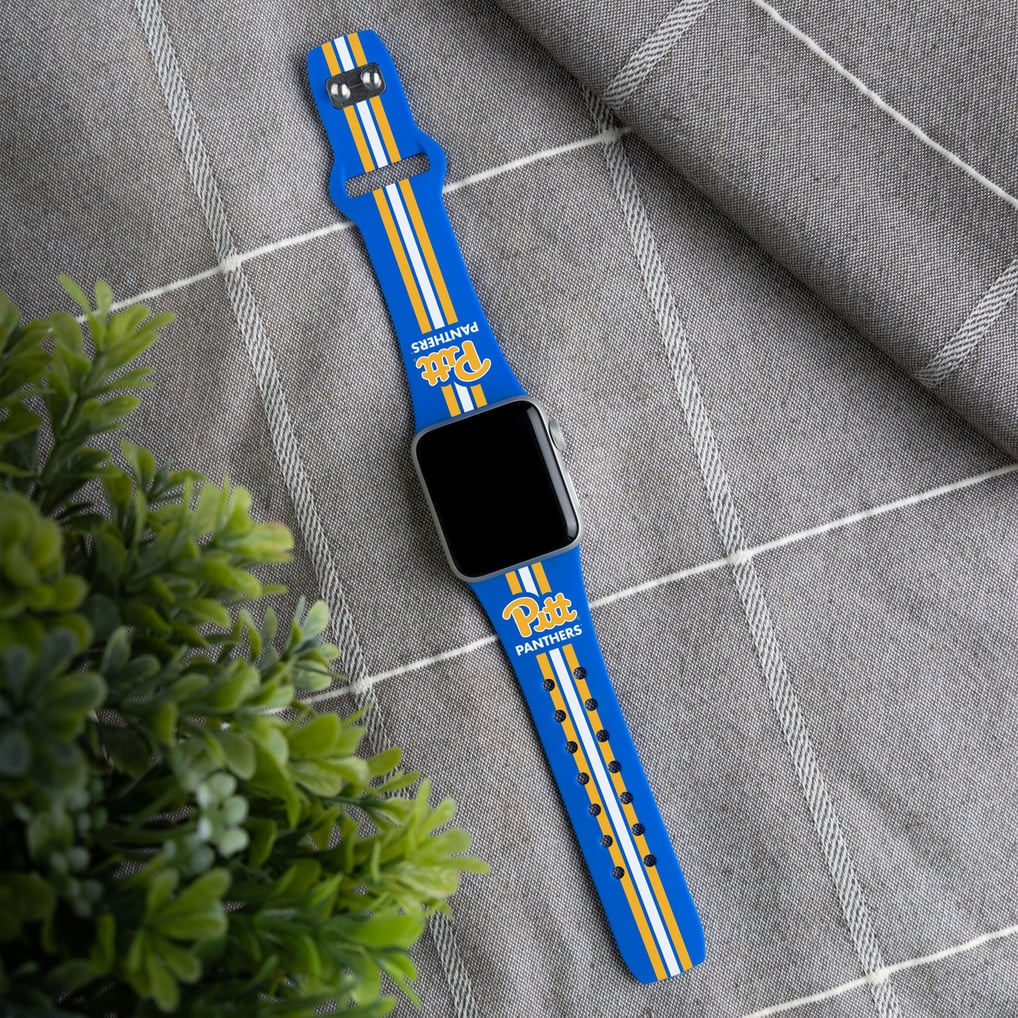 Pitt Panthers Silicone Apple Watch Band