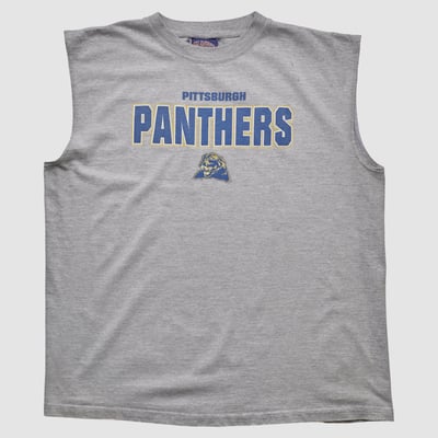 Pitt Panthers Varsity Classics 2000s Tank - Heather Gray - XL by Fanatics Real Vintage