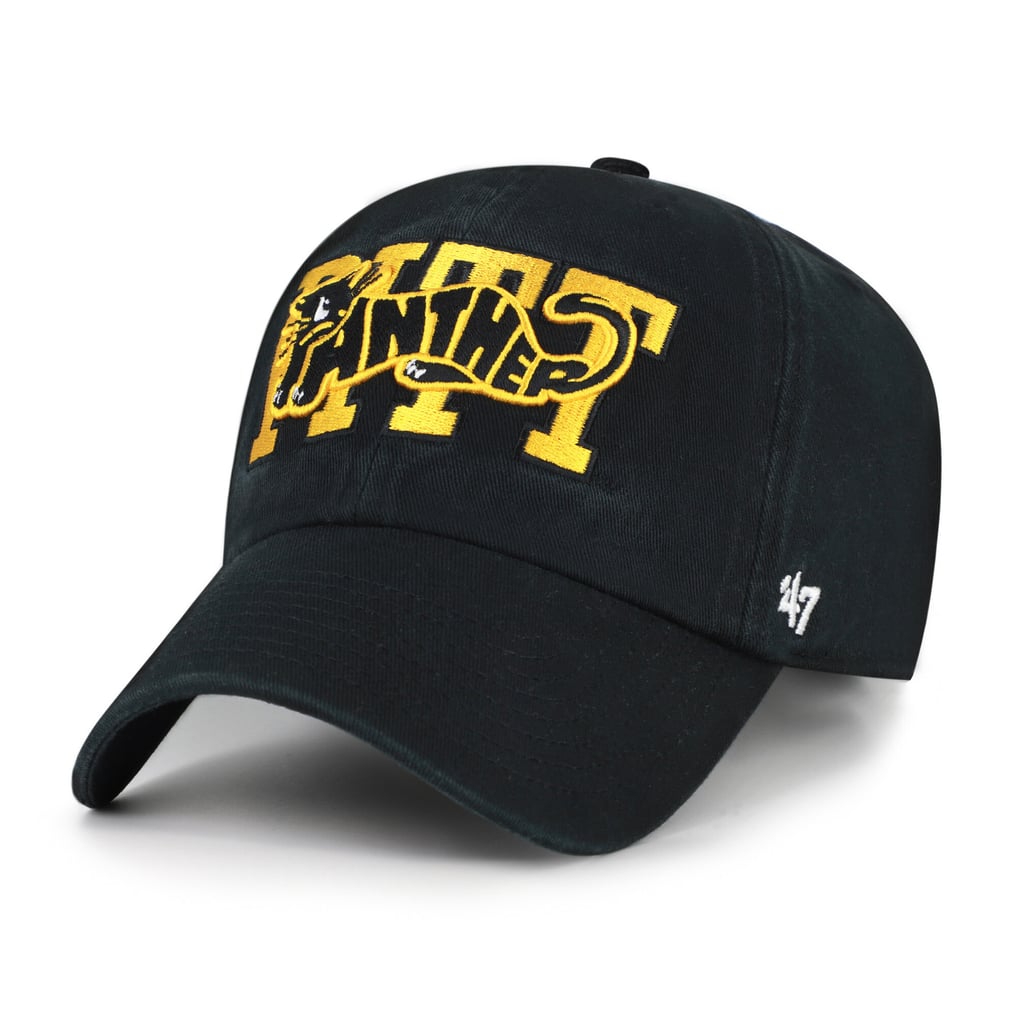  Pitt Panthers '47 Unisex Vault Clean Up Adjustable Hat - Black