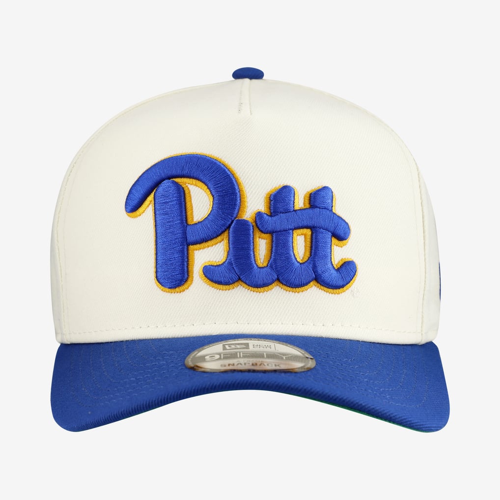 Pitt Panthers New Era Unisex 9FIFTY A-Frame Snapback Hat - Royal/White