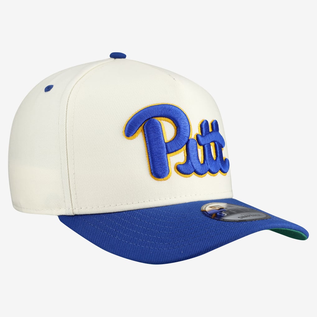 Pitt Panthers New Era Unisex 9FIFTY A-Frame Snapback Hat - Royal/White
