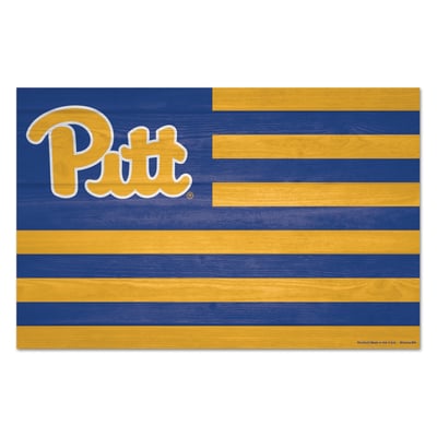 Pitt Panthers WinCraft 11'' x 17'' Wood Sign