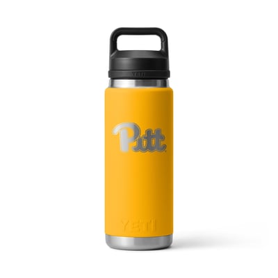 Pitt Panthers YETI 26oz. Rambler Chug Water Bottle