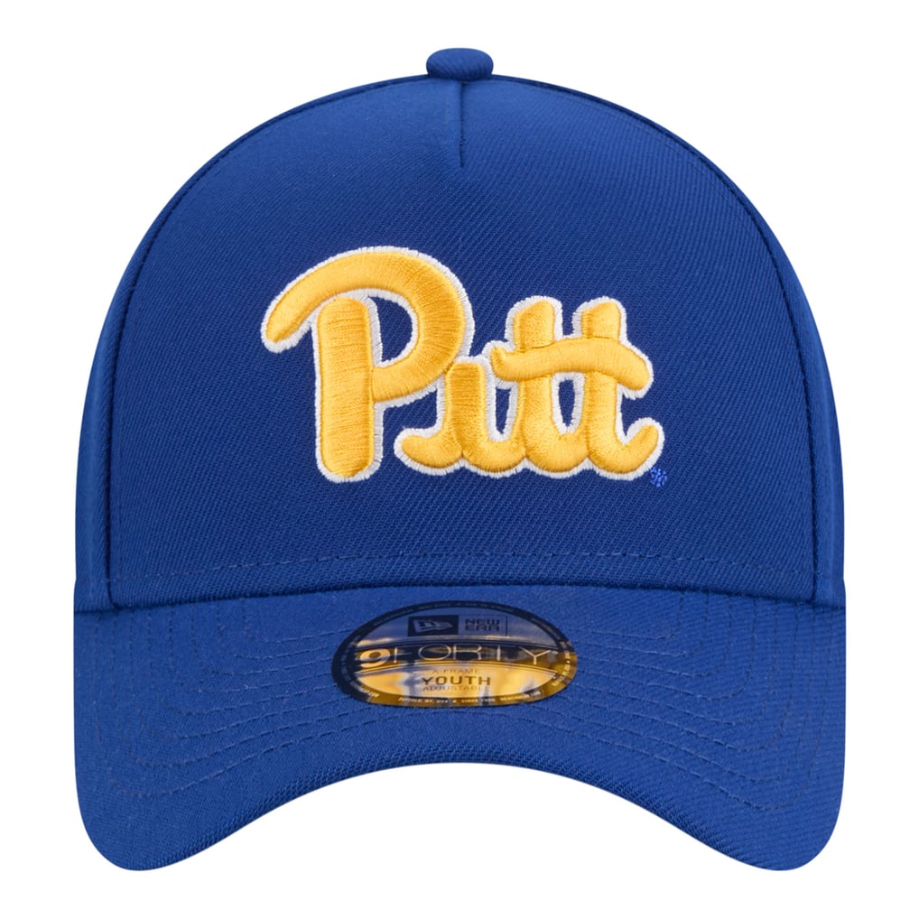 Pitt Panthers New Era Youth 9FORTY A-Frame Adjustable Hat - Royal