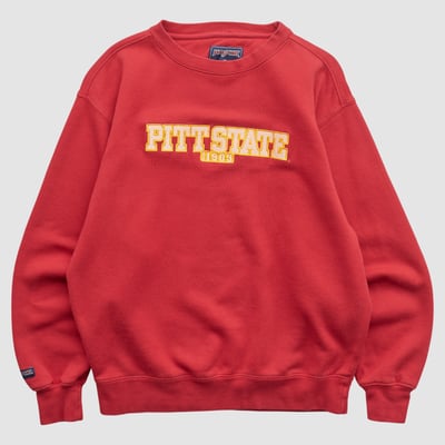 Pittsburg State Gorillas Jansport 2000s Pullover Sweatshirt - Red - S by Fanatics Real Vintage