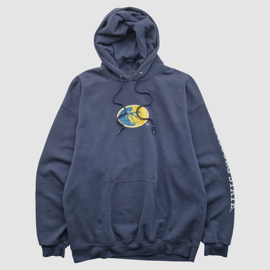 Pittsburg State Gorillas Lee Apparel 2000s Hooded Pullover Sweatshirt - Navy - S by Fanatics Real Vintage