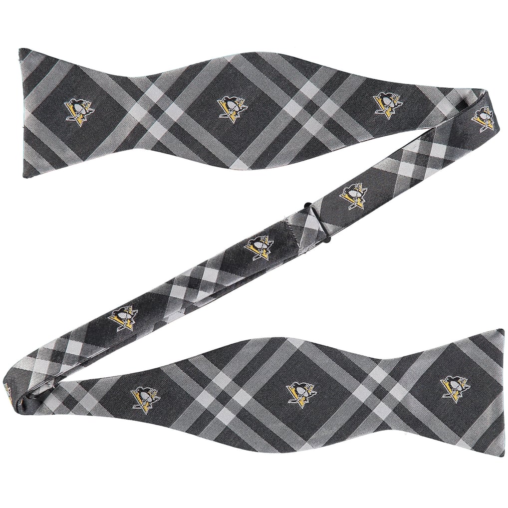 Pittsburgh Penguins Rhodes Self-Tie Bow Tie - Black