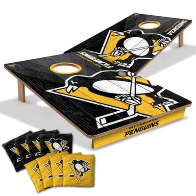 Pittsburgh Penguins Fanpoint 2' x 3' Cornhole Game with Bags