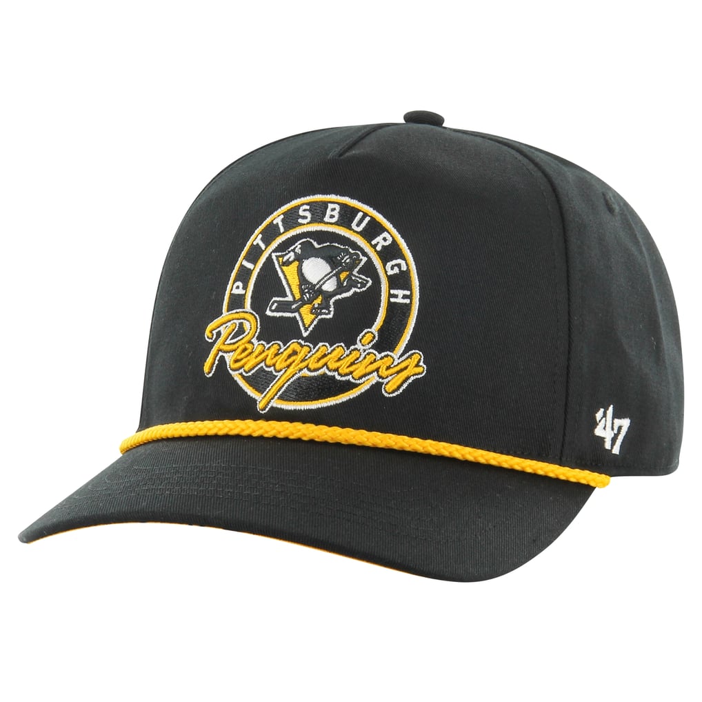 Pittsburgh Penguins '47 Ringtone Hitch Adjustable Hat - Black