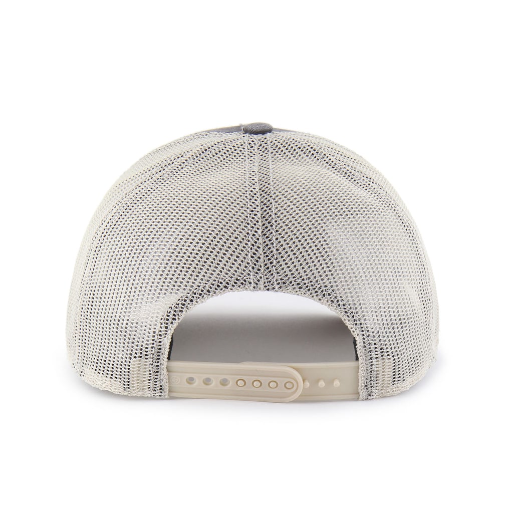Pittsburgh Penguins '47 Canteen Pigment Dyed Patch Trucker Adjustable Hat - Charcoal