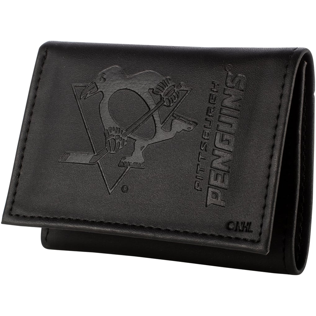 Pittsburgh Penguins Hybrid Tri-Fold Wallet - Black