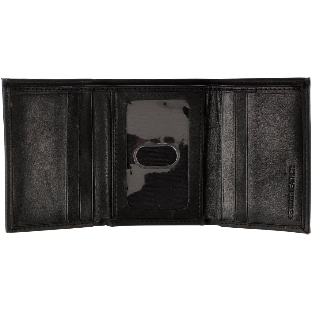 Pittsburgh Penguins Hybrid Tri-Fold Wallet - Black