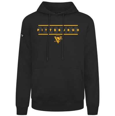 Pittsburgh Penguins Levelwear Night Burst Podium Hoodie - Black