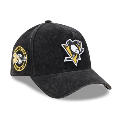 Pittsburgh Penguins New Era A-Frame 59FORTY Fitted Hat - Black