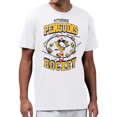 Pittsburgh Penguins Starter Tilly T-Shirt - White
