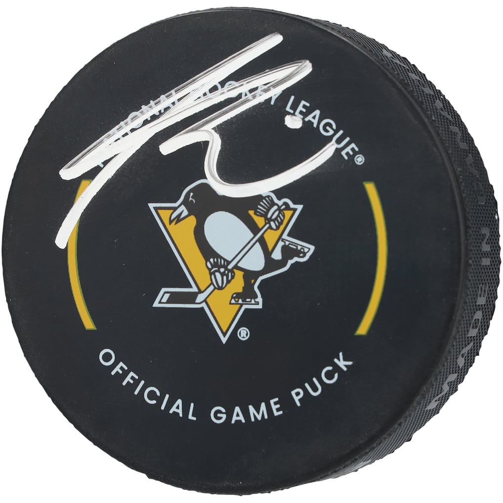 Paul Bissonnette Pittsburgh Penguins Autographed Fanatics Authentic Official Game Puck  