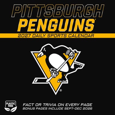 Pittsburgh Penguins 2027 Box Calendar