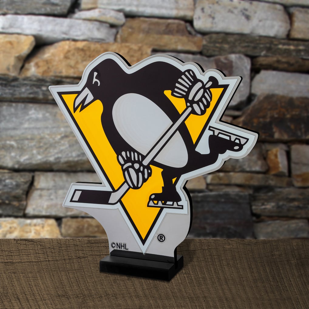 Pittsburgh Penguins LED Infinity Logo Light