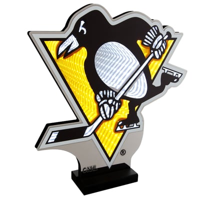 Pittsburgh Penguins LED Infinity Logo Light