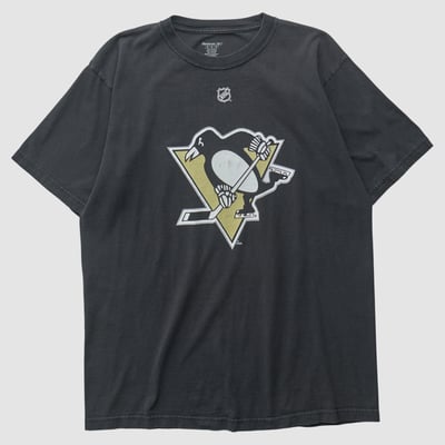 Pittsburgh Penguins Reebok 2000s T-shirt - Black - M by Fanatics Real Vintage