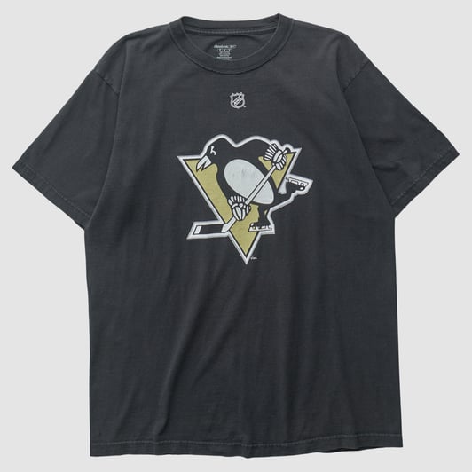Pittsburgh Penguins Reebok 2000s T-shirt - Black - M by Fanatics Real Vintage