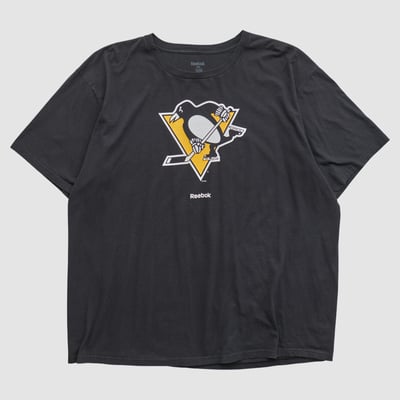 Pittsburgh Penguins Reebok 2010s T-shirt - Black - 2XL by Fanatics Real Vintage