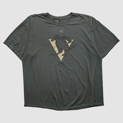 Pittsburgh Penguins Reebok 2010s T-shirt - Black - 2XL by Fanatics Real Vintage