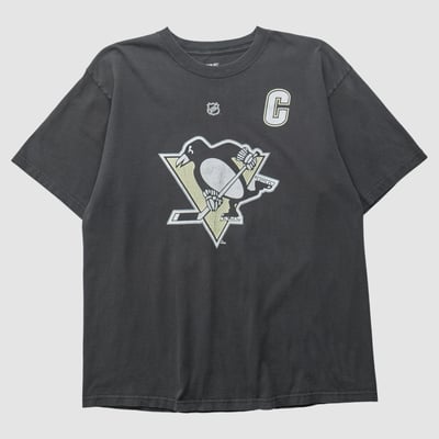 Pittsburgh Penguins Reebok 2010s T-shirt - Black - M by Fanatics Real Vintage