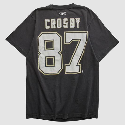 Pittsburgh Penguins Reebok 2010s T-shirt - Black - S by Fanatics Real Vintage
