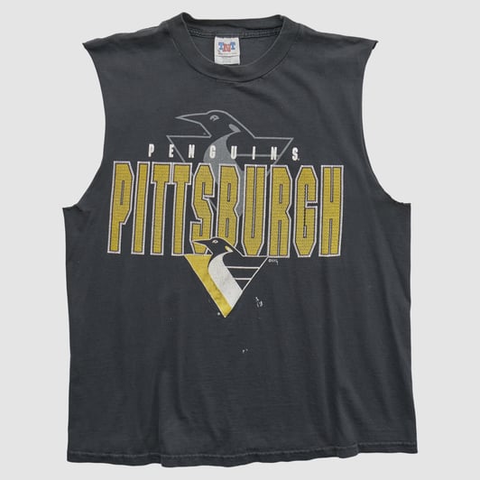 Pittsburgh Penguins TNT 90s T-shirt - Black - M by Fanatics Real Vintage