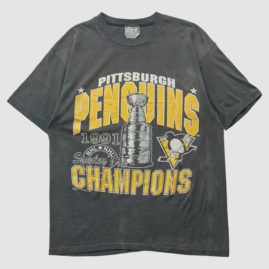 Stanley Cup Skimmers 1991 T-shirt - Black - M by Fanatics Real Vintage
