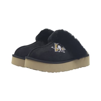  Pittsburgh Penguins FABGATING by Cuce Unisex Team Color Slipper Boots - Black