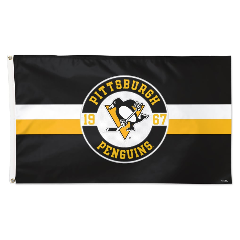 Pittsburgh Penguins Flag 3x5 Logo | Sports Fans Merchandise