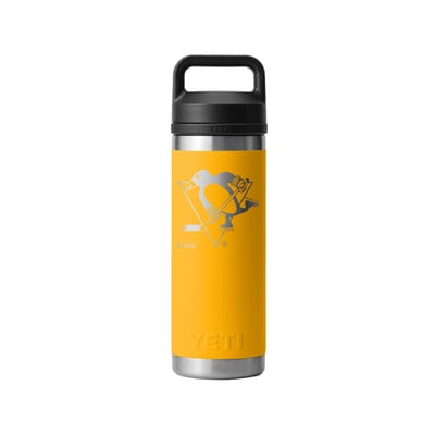  Pittsburgh Penguins YETI 18oz. Rambler Chug Water Bottle