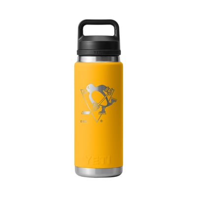  Pittsburgh Penguins YETI 26oz. Rambler Chug Water Bottle