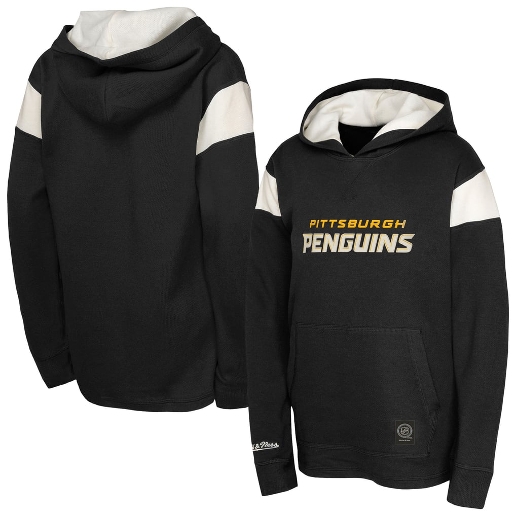 Pittsburgh Penguins Youth Thermal Lightweight Pullover Hoodie - Black
