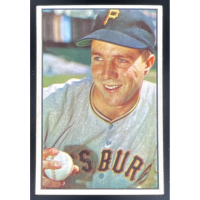 1953 Bowman Color #16 Bob Friend