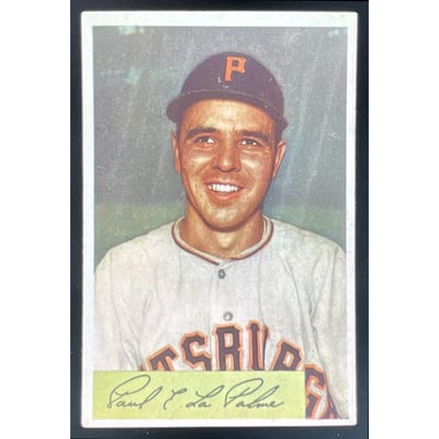1954 Bowman #107 Paul LaPalme