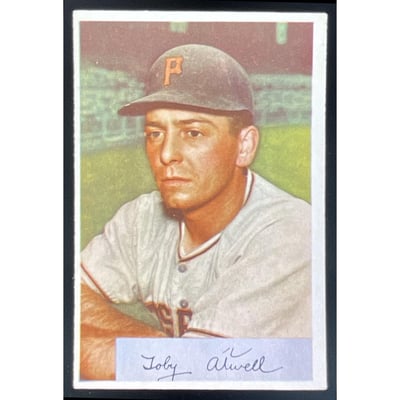 1954 Bowman #123 Toby Atwell