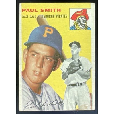 1954 Topps #11 Paul Smith RC