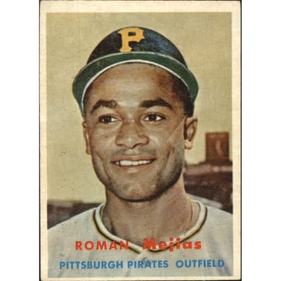 1957 Topps #362 Roman Mejias RC