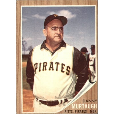 1962 Topps #503 Danny Murtaugh MG